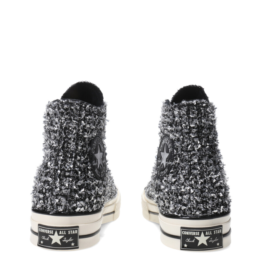 Championes Converse Champion Chuck 70 Hi Unisex Negro - Plata