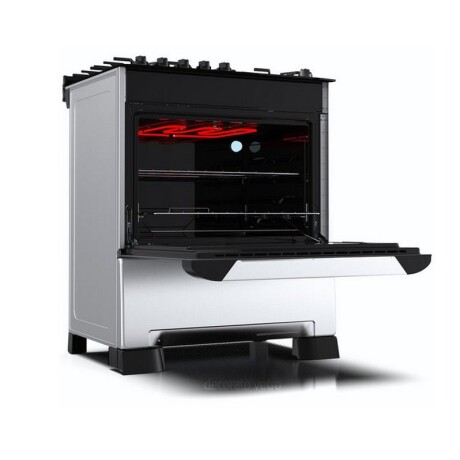 COCINA TEM INOX 5 H MESADA VIDRIO COCINA TEM INOX 5 H MESADA VIDRIO
