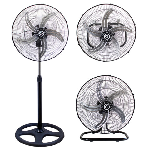 Ventilador Pie Silencioso Goldtech Pack 3 En 1 X3 Gtia Ventilador Pie Silencioso Goldtech Pack 3 En 1 X3 Gtia