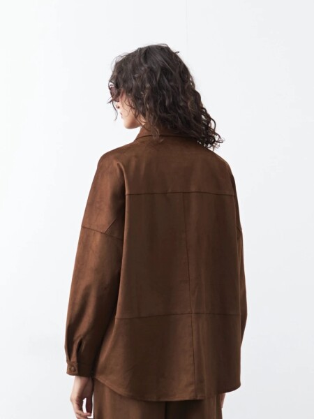 SOBRECAMISA D.CASSIN CALYPSO MARRON