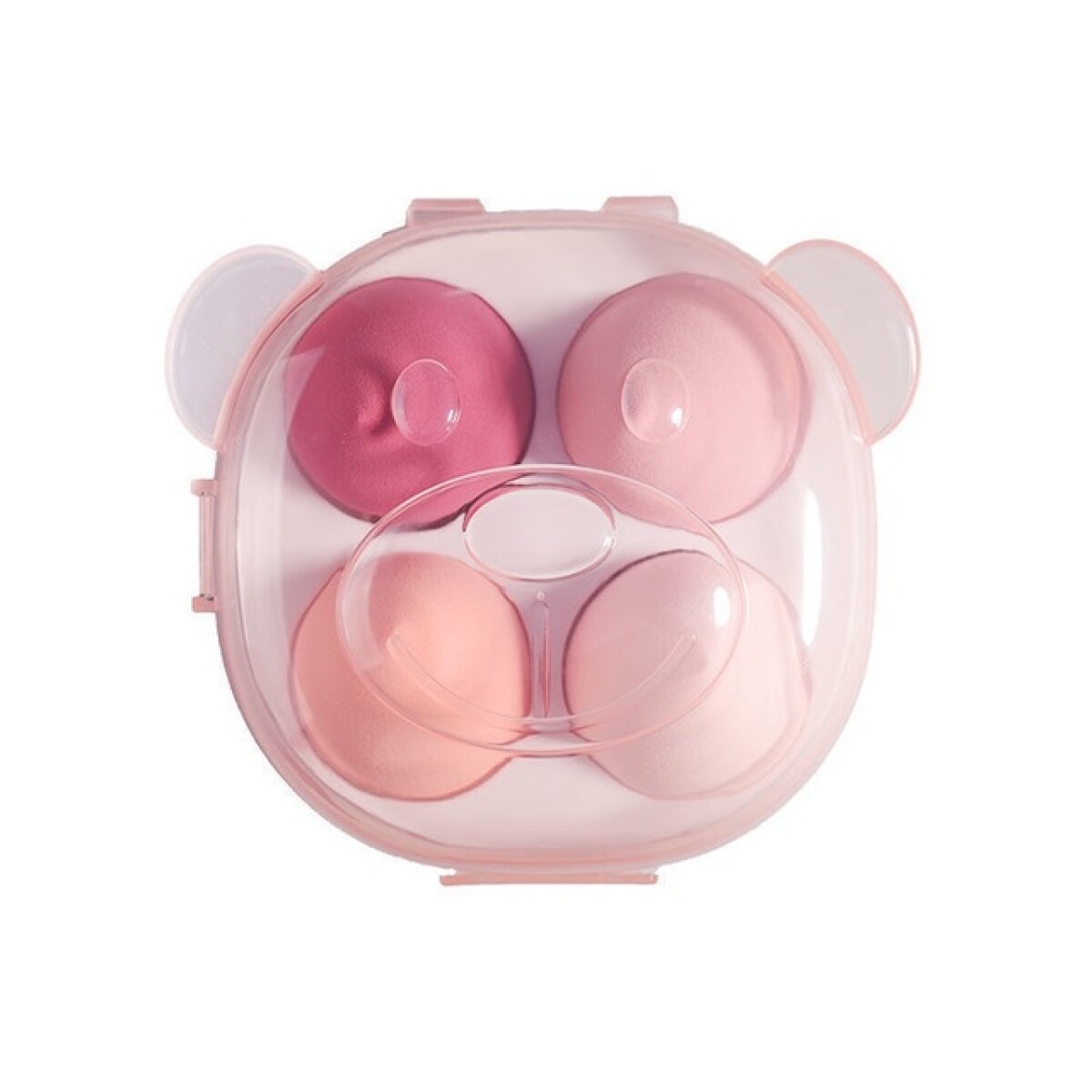 Set esponjas de maquillaje 4pcs - rosa 