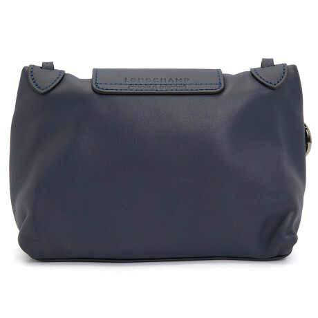 Longchamp -Mini bolso cruzado de cuero, Le pliage Xtra Azul