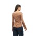 REMERA MINCY XS-XL CARAMELO