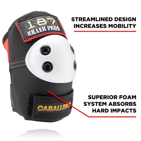 Pack de Protección 6 Piezas - Steve Caballero 187 Killer Pads Black Pack de Protección 6 Piezas - Steve Caballero 187 Killer Pads Black