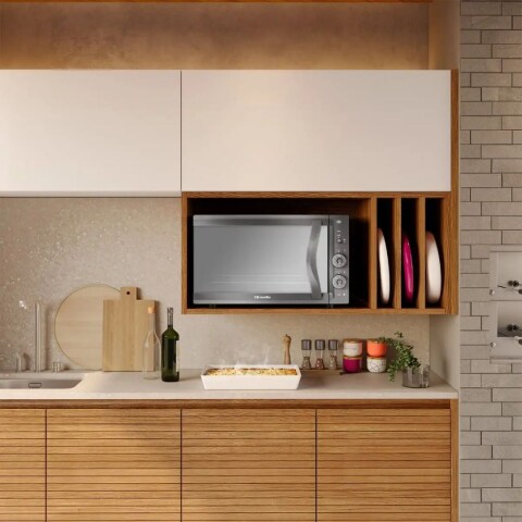 Horno Eléctrico Mueller Sonetto 50 Litros Espejado MFB50F Horno Eléctrico Mueller Sonetto 50 Litros Espejado MFB50F