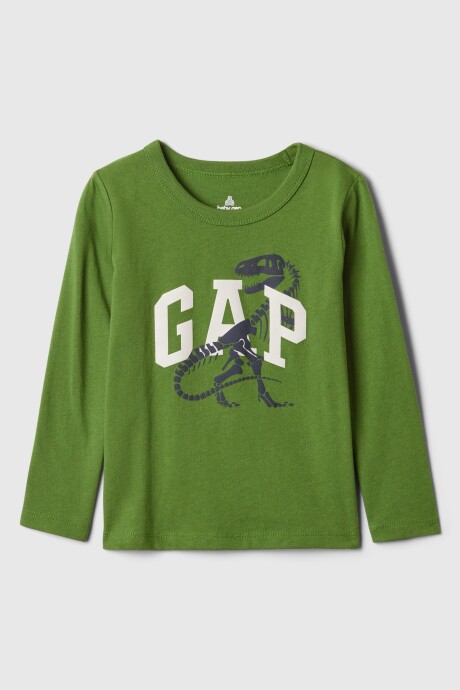 Remera Gráfico Manga Larga Toddler Niño Twist Of Lime 18-0330
