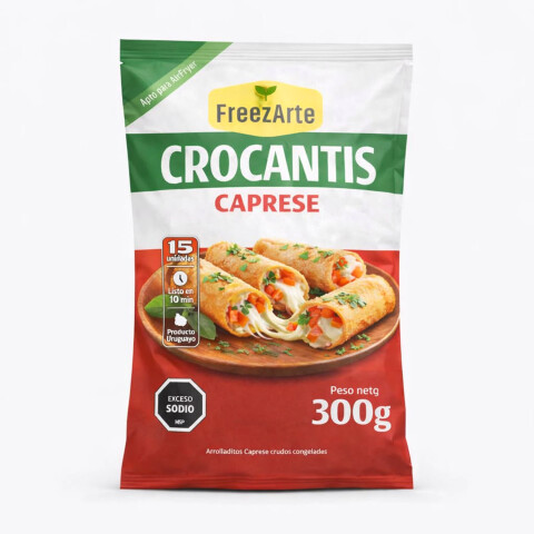 Arrolladitos Crocantis Caprese 300g Arrolladitos Crocantis Caprese 300g