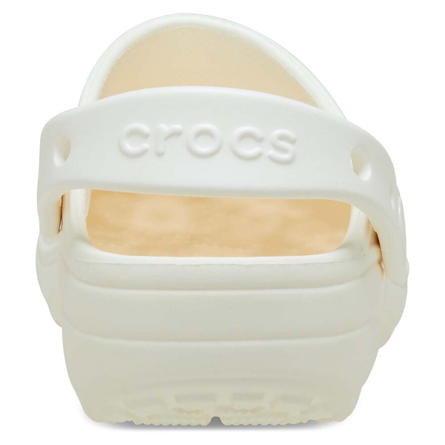 Crocs Classic Floral Cut Out Clog K - Niños Chalk