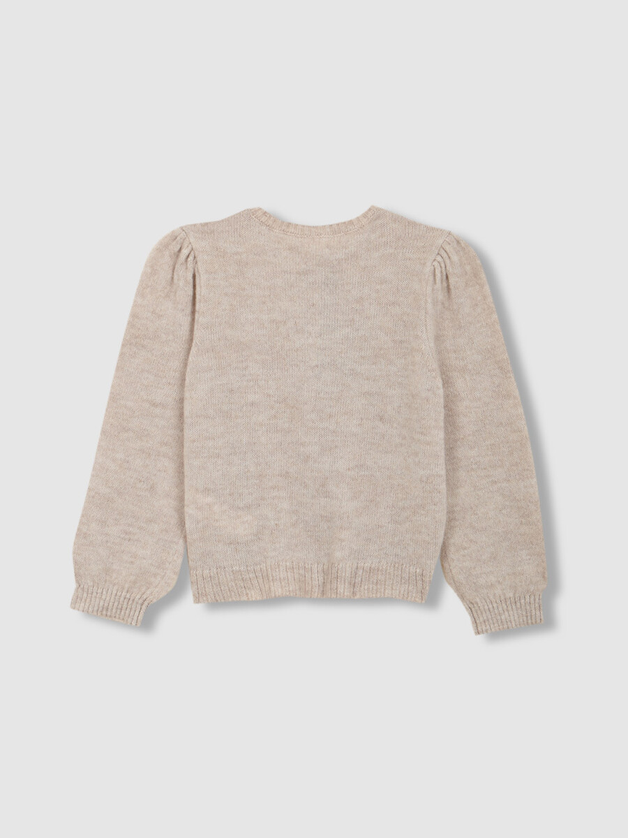 Chaqueta Con Boton De Trenca Piedra Melange