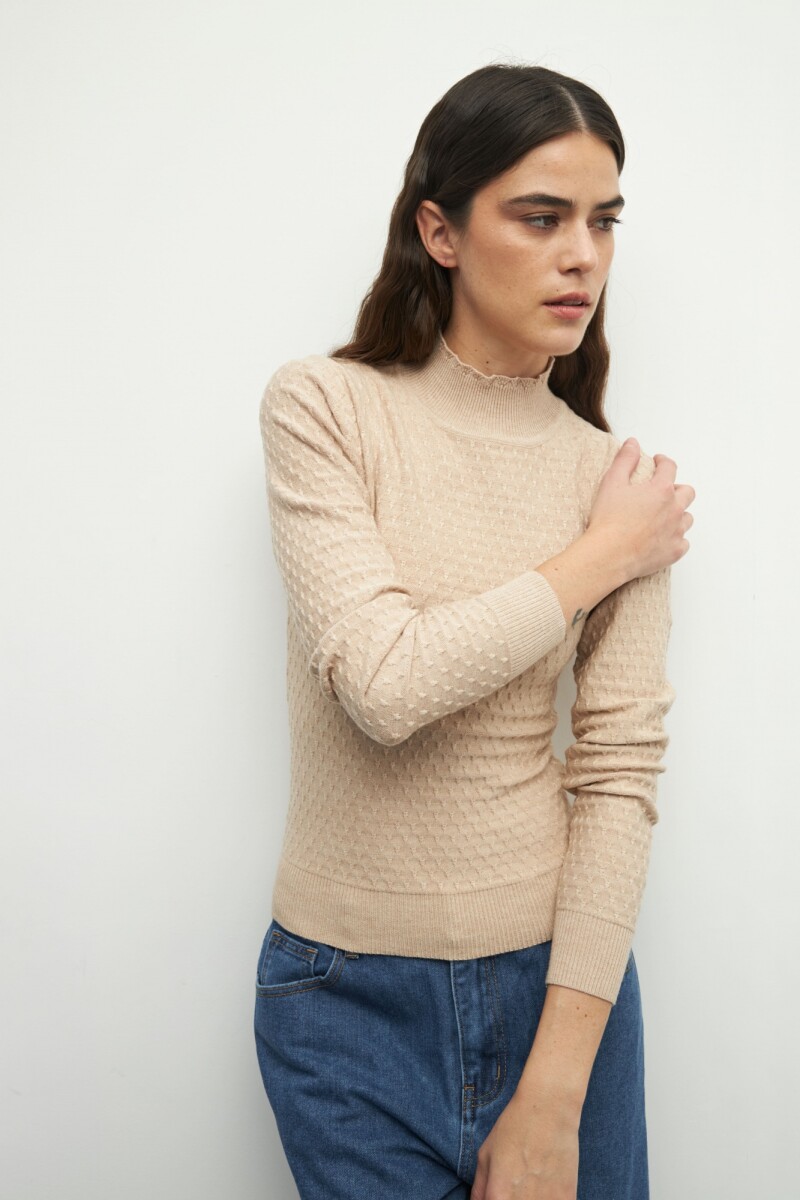 POLERA HAVANNA Beige Melange