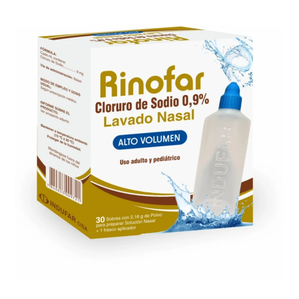 RINOFAR 0,9% CJ X 30 SOBRES