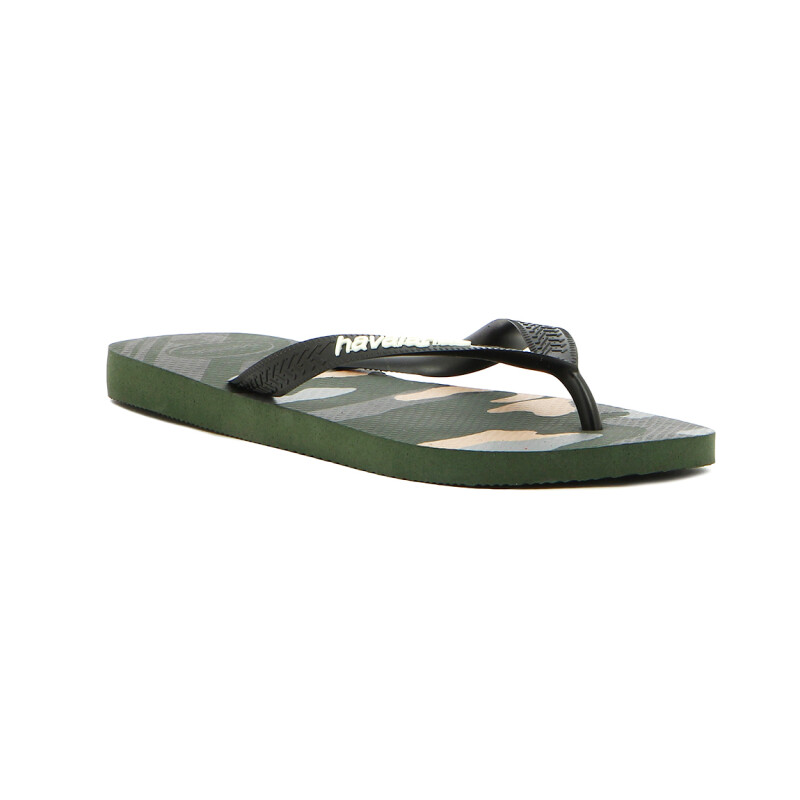 Havaianas Ojota Top Camu Negro-verde