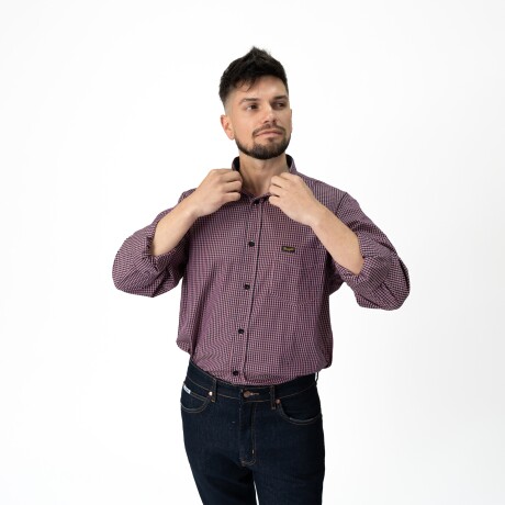 Camisa Wrangler de Hombre - PLAID SHIRT - WLS006UR Sin color