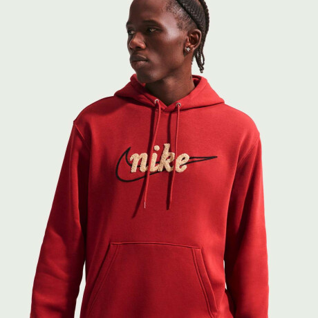 Campera Nike Sportswear Club de Hombre Rojo