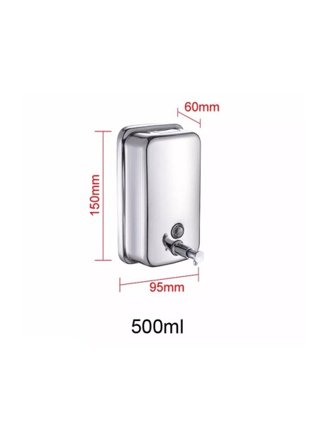 Dispensador de jabón líquido y alcohol en gel 500ml Dispensador de jabón líquido y alcohol en gel 500ml