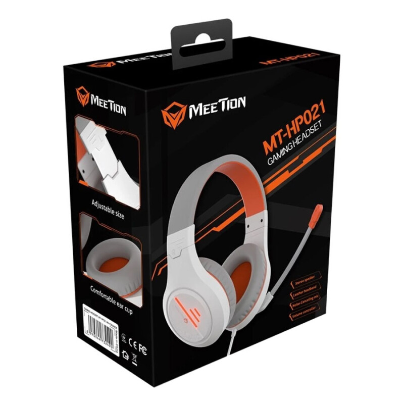 Auriculares Meetion MT-HP021 - Francisco Varela Naranja