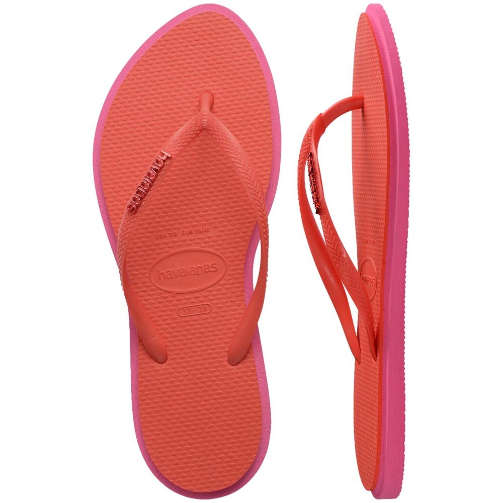 Sandalias Havaianas Slim Point FC Mujer Rosa Flux Rojo