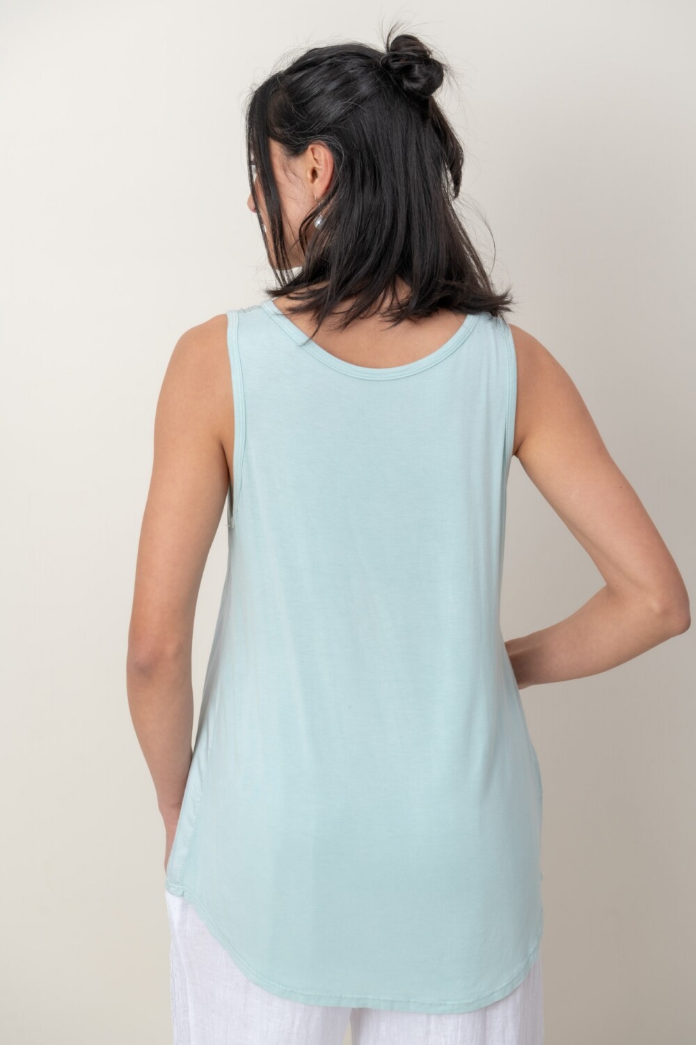 TOP CAMILA Verde agua