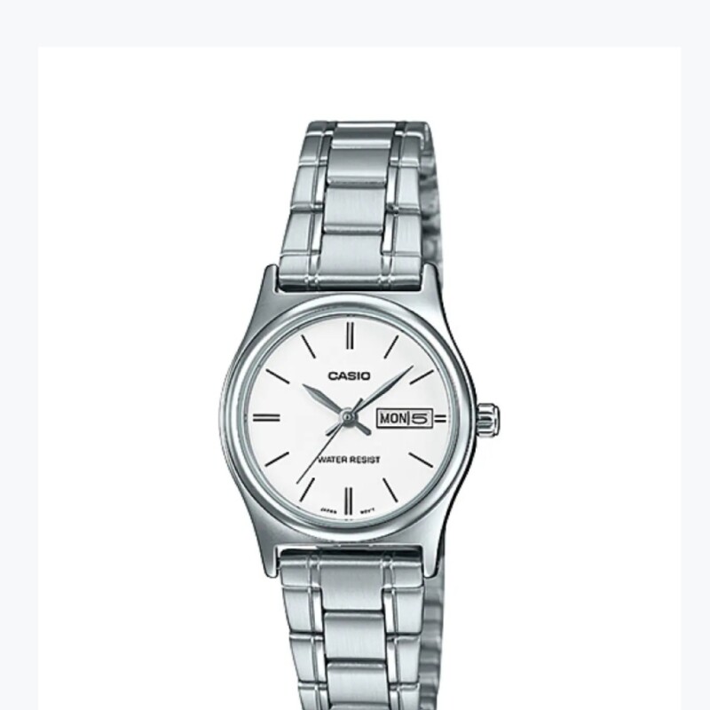 Reloj Casio dama/esfera blanca Reloj Casio dama/esfera blanca