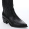 Bota de Mujer Miss Carol EDNA tejana con diseño en la caña Negro