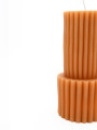 VELA CILINDRO BEIGE