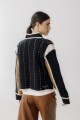 PRE VENTA Chaqueta Mena Negro y Camel