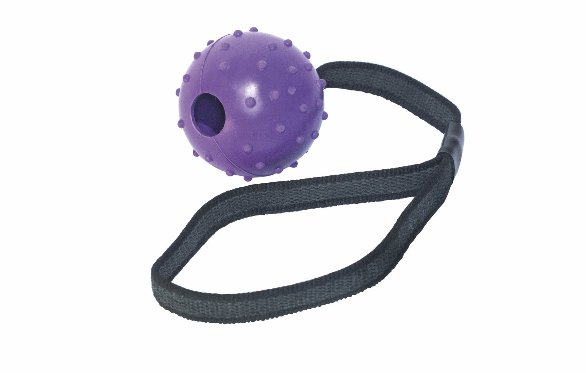 PELOTA GOMA CON CINTA 