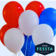 Globos Fessta x50 Azul, Blanco y Rojo Globos Fessta x50 Azul, Blanco y Rojo