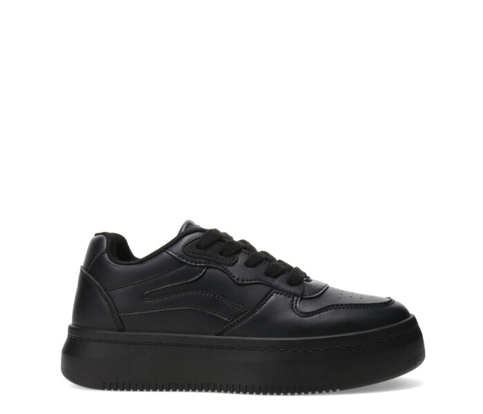 Championes MissCarol Varila Acordonada Femenino Negro