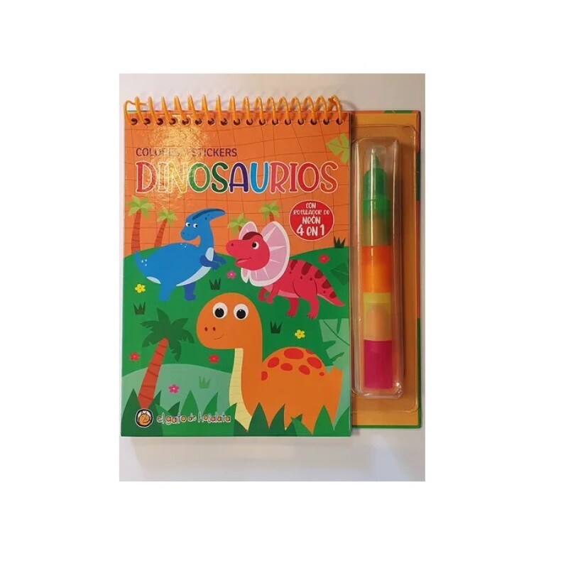 COLORES 4 EN 1 - DINOSAURIOS COLORES 4 EN 1 - DINOSAURIOS