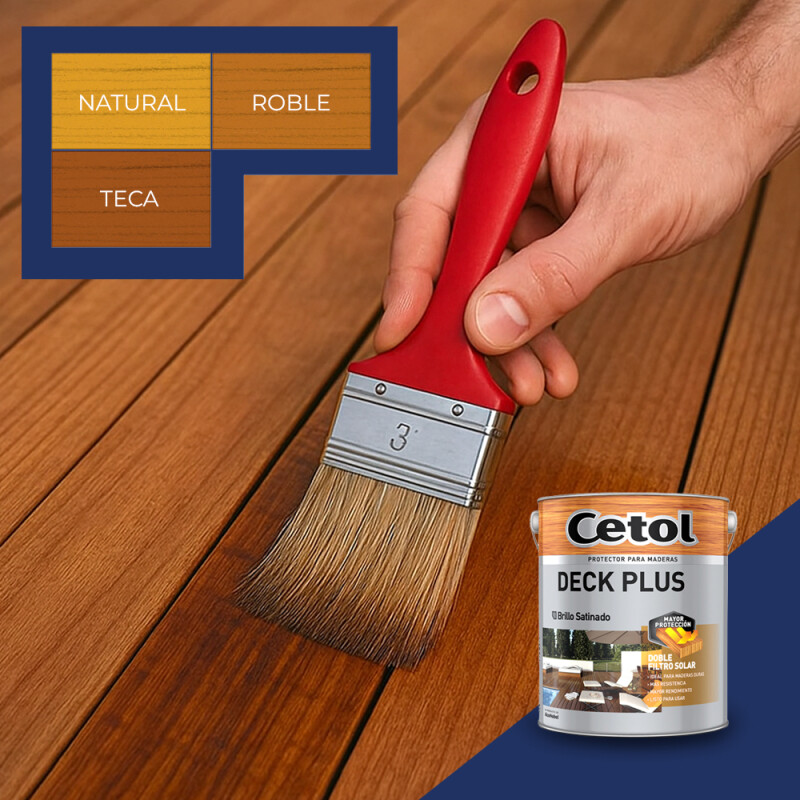 CETOL DECK PLUS TECA - 4 LTS. N/A