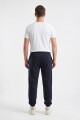 Pantalón dep clásico c/puños elásticos - UNISEX AZUL OSCURO