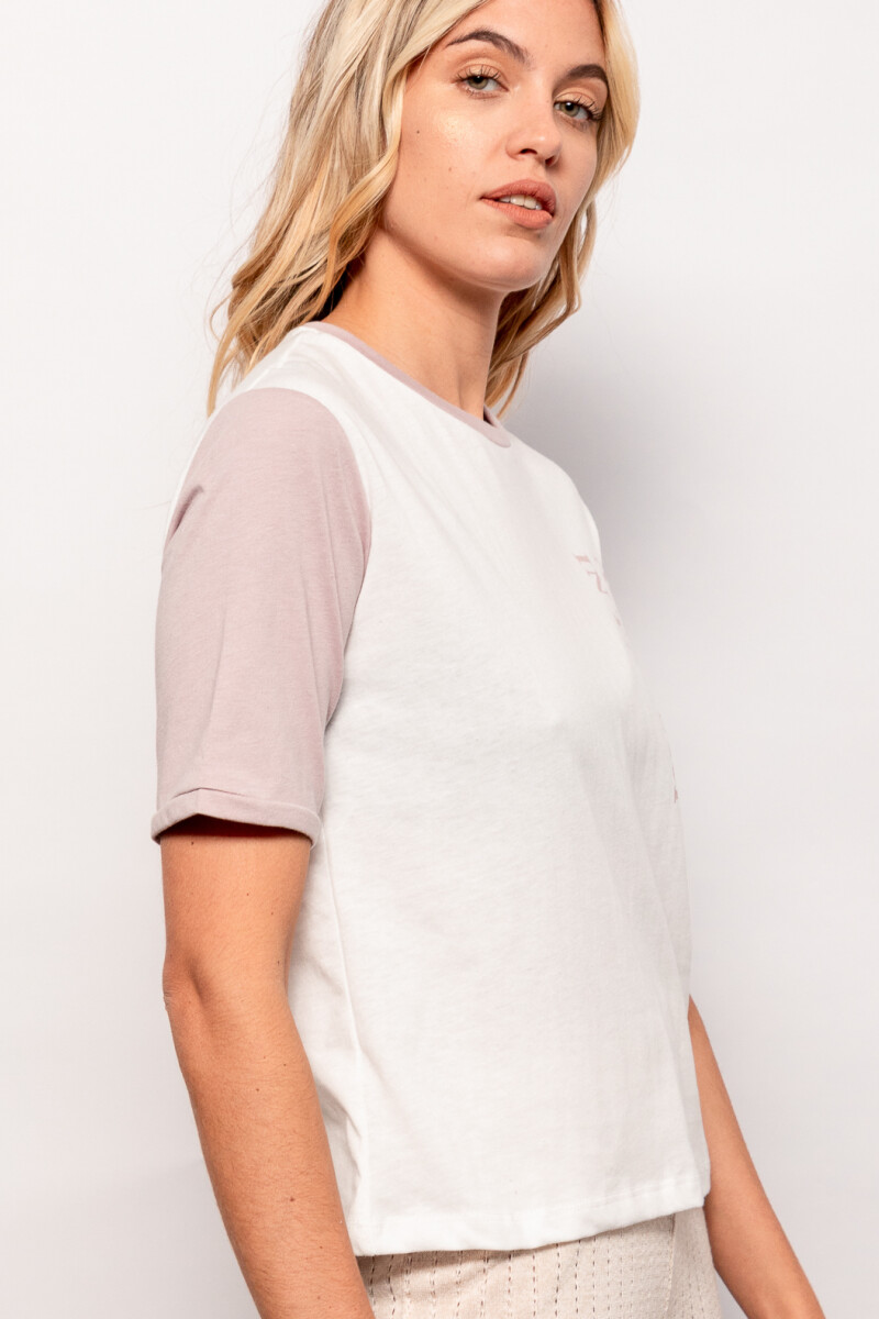 REMERA LILAN Crudo