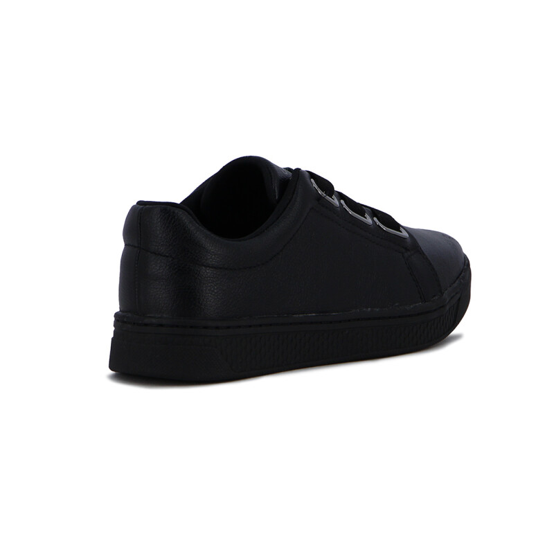 Comfortflex Calzado Deportivo Cordón Elástico Ancho Negro