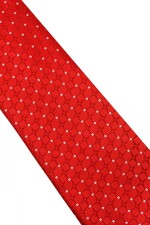 Corbata con pañuelo 8 cm ROSADO FANTASIA