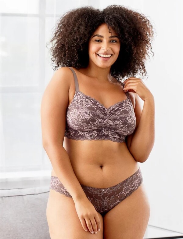 Bralette Encaje LAVANDA OSCURO