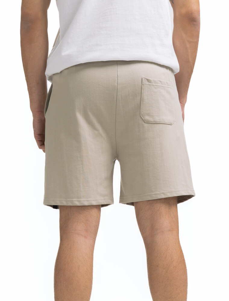 Short de Felpa French Terry SR-24 Beige