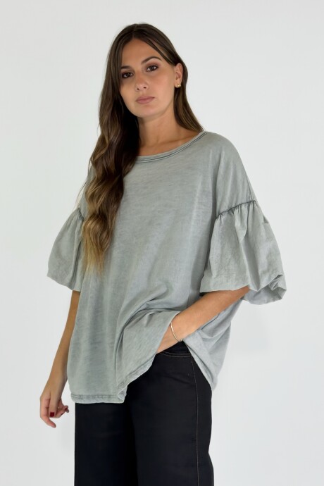REMERA ISOLA Gris