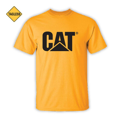 T-Shirt amarillo Cat T-Shirt amarillo Cat