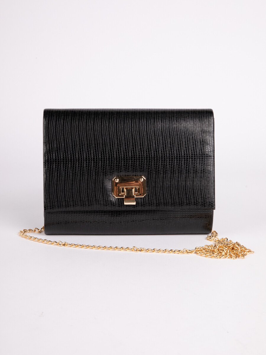 CARTERA SHINY NIGHT - Negro 