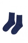 Medias Kids Rib Lisas Azul