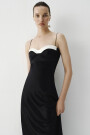 VESTIDO LARGO Negro