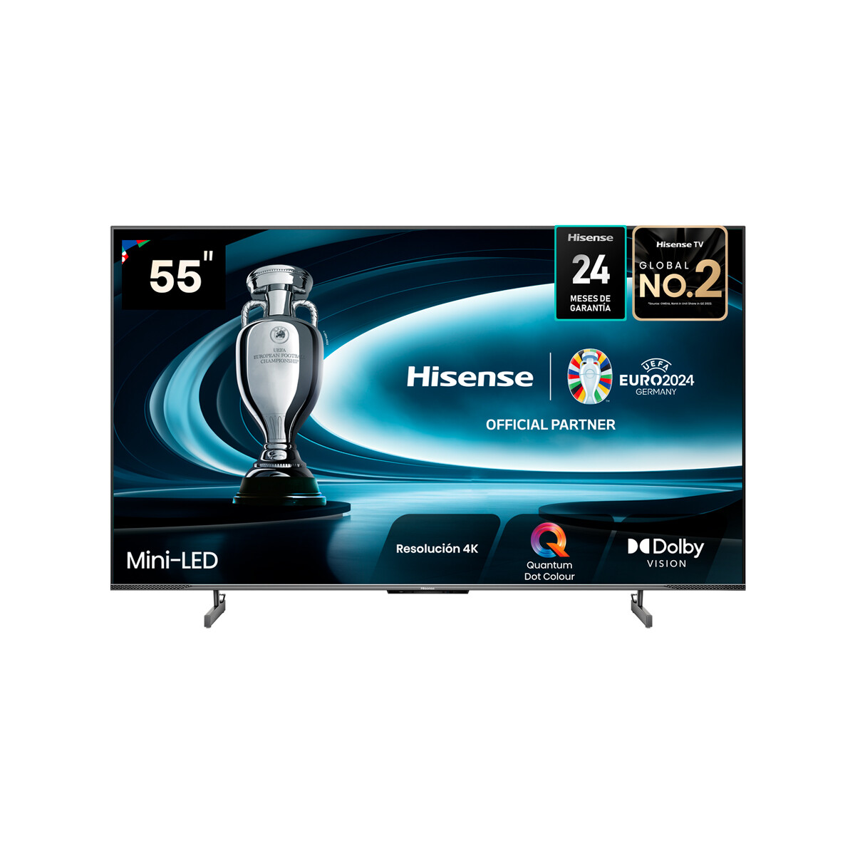 Smart TV Hisense 55" MINI LED QLED Serie 55U65MK 