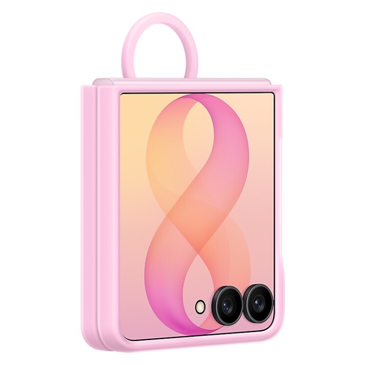 Galaxy Z Flip 8 Silicone Ring Magnet Violet