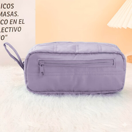 Mochila Urbana Expert + Cartuchera Set Puffer Violeta