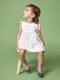 Vestido Dobby Lazada Hombro Blanco
