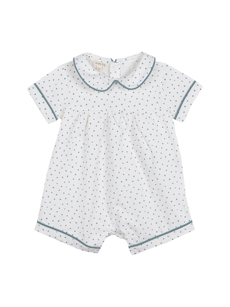 Pijama Estampado Gris