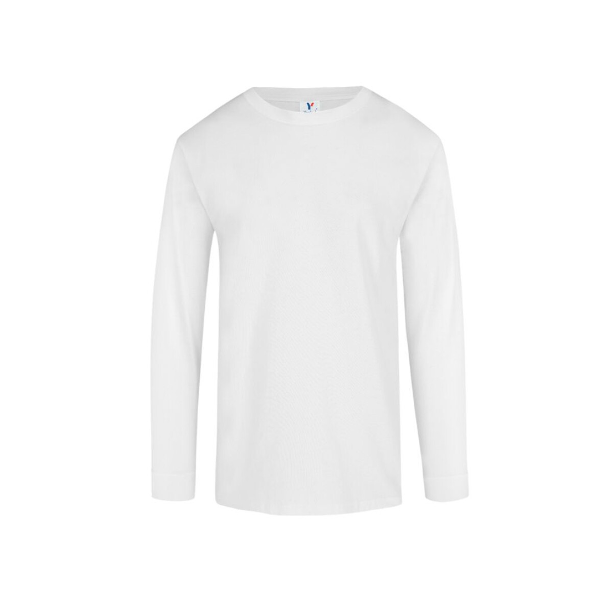 Camiseta a la base niño manga larga - Blanco 