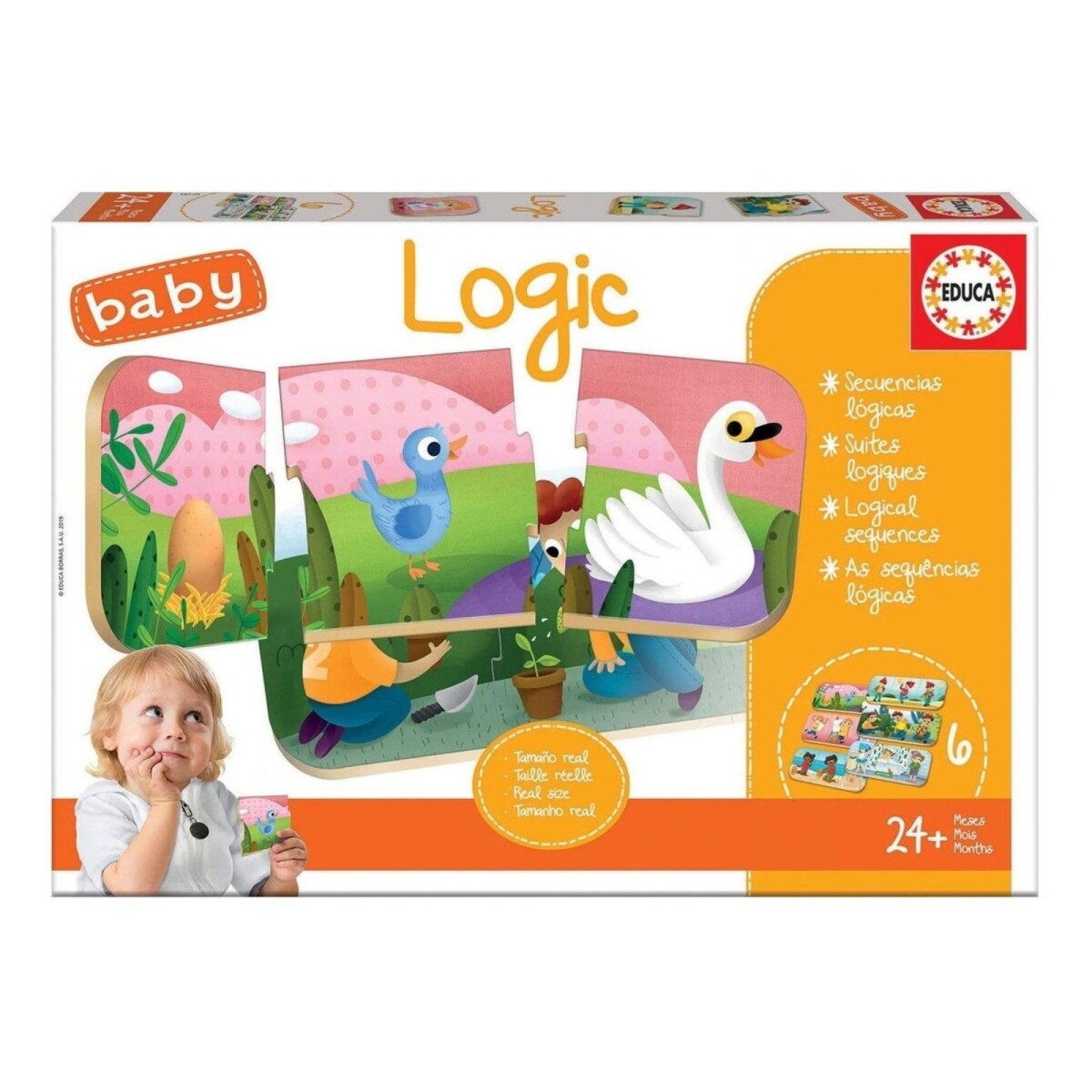 Puzzle Didactico Niños Temas Educa Aprender Diversion 