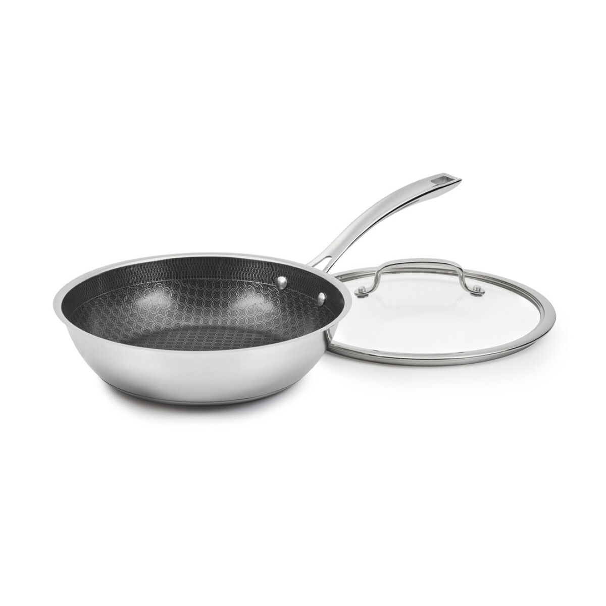 Cuisinart® FUSIONPLUS HYBRID SARTÉN PROFUNDA CON TAPA ACERO INOXIDABLE 10.25" 